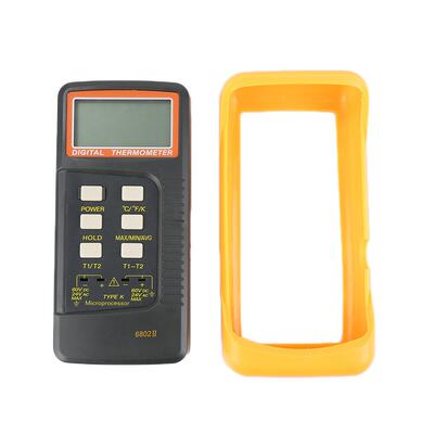 热电偶传感器测温K度型测温仪仪温双探针温计487热电偶双通道度计