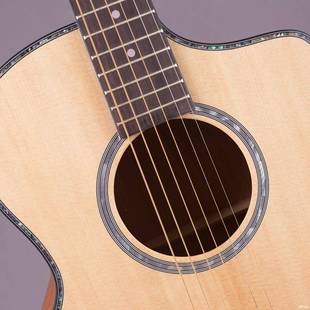 38寸单504板民谣吉他r初标学者亮云光无guita杉面单沙比利木吉他