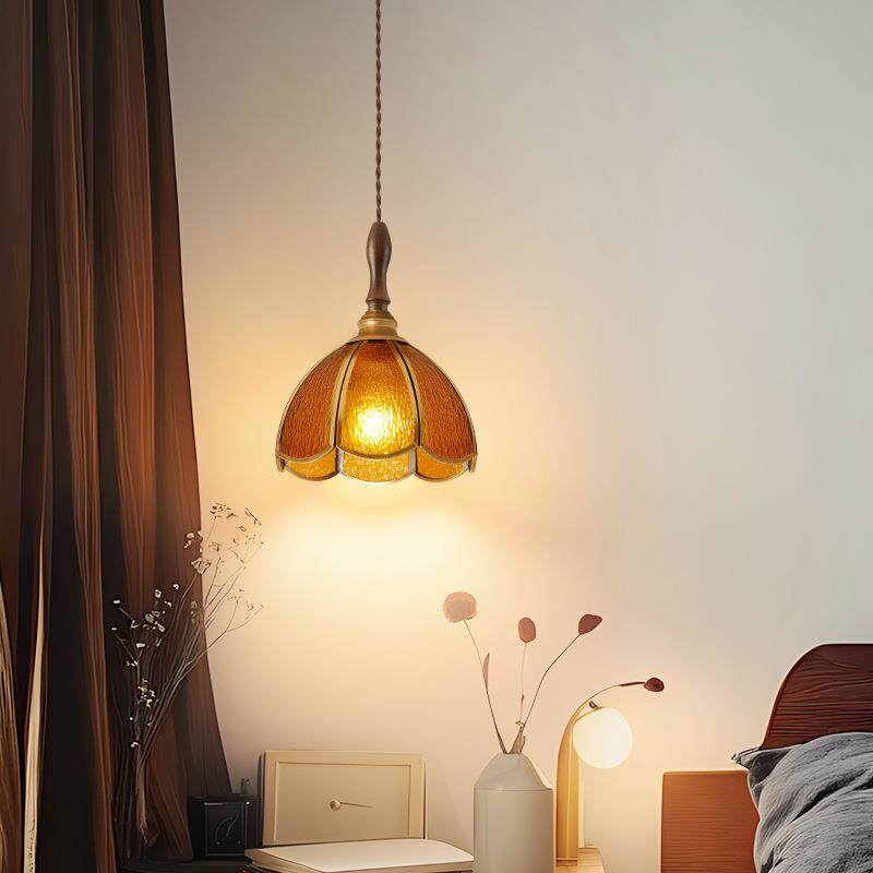 园大观法式复古中古吊灯主卧室客厅灯279新中式美式书房灯餐厅吊1