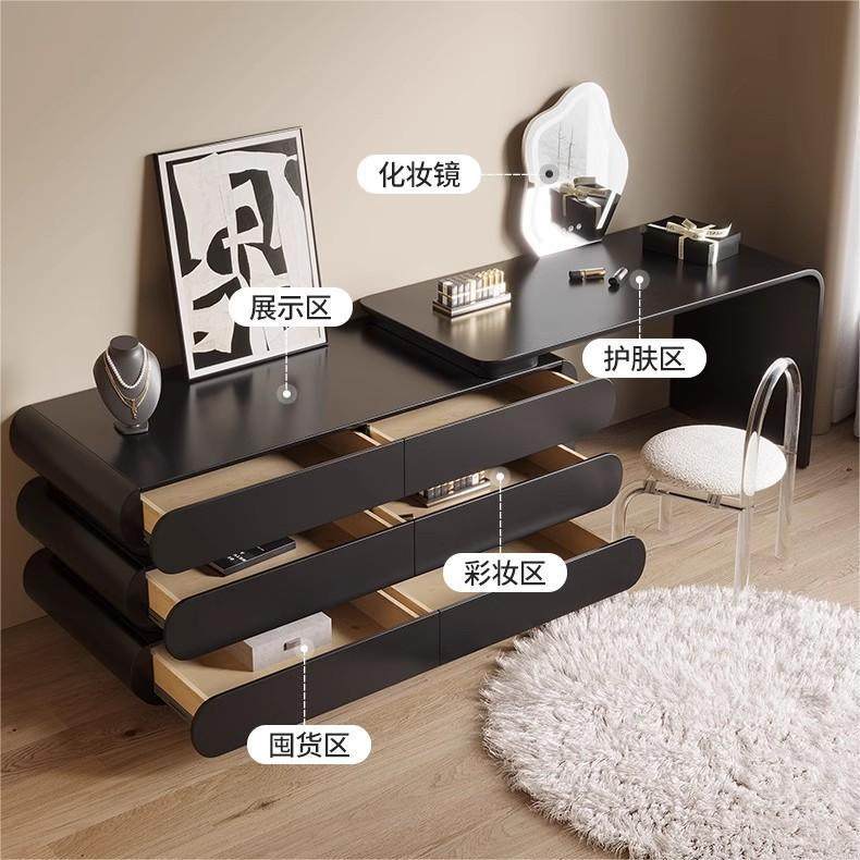 简实木天鹅妆台梳斗柜一体化妆台小户型卧室油GAA风奶极风化妆桌,电子元器件市场,其它元器件,淘宝优惠券,粉丝福利购,淘宝优惠卷