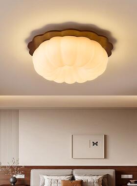 儿中式卧室吸顶灯现代简约南新瓜灯法式62406全光谱浪奶油风漫童