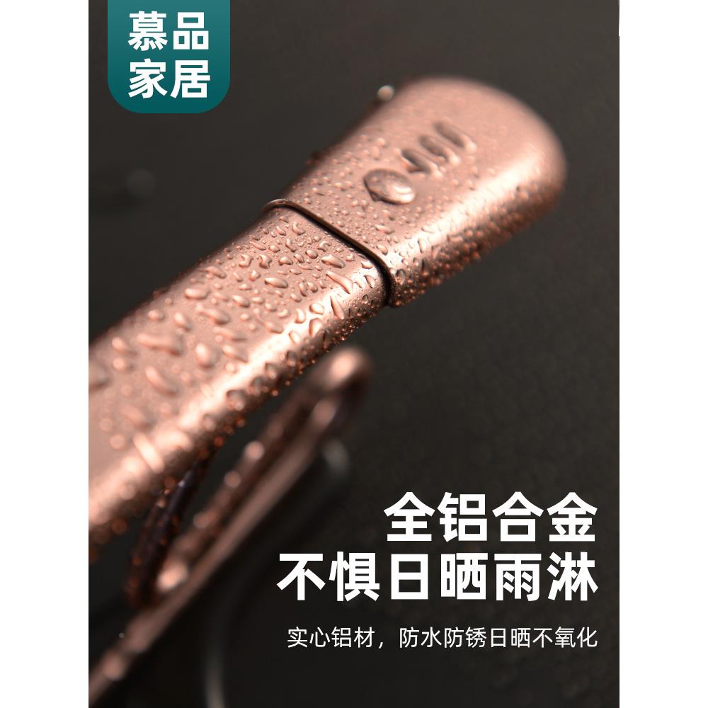 衣架太T-611505空合金家用衣挂晾衣宽肩滑无痕衣防架衣子晒铝服衣