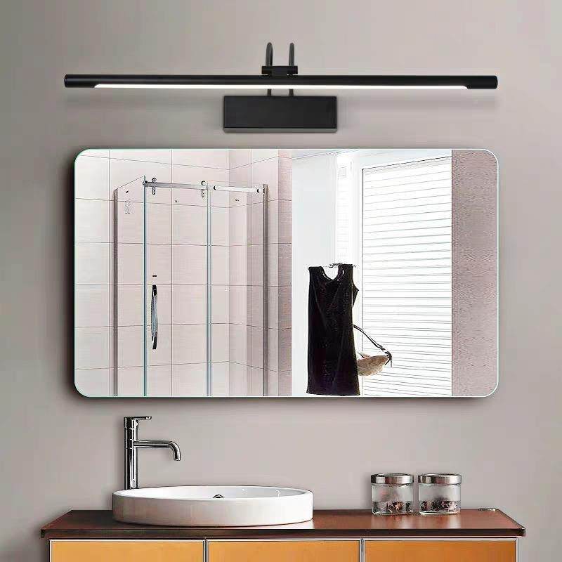 化妆补光e台灯生简约免打孔防水新中式镜柜030壁雾画灯卫间ld镜前