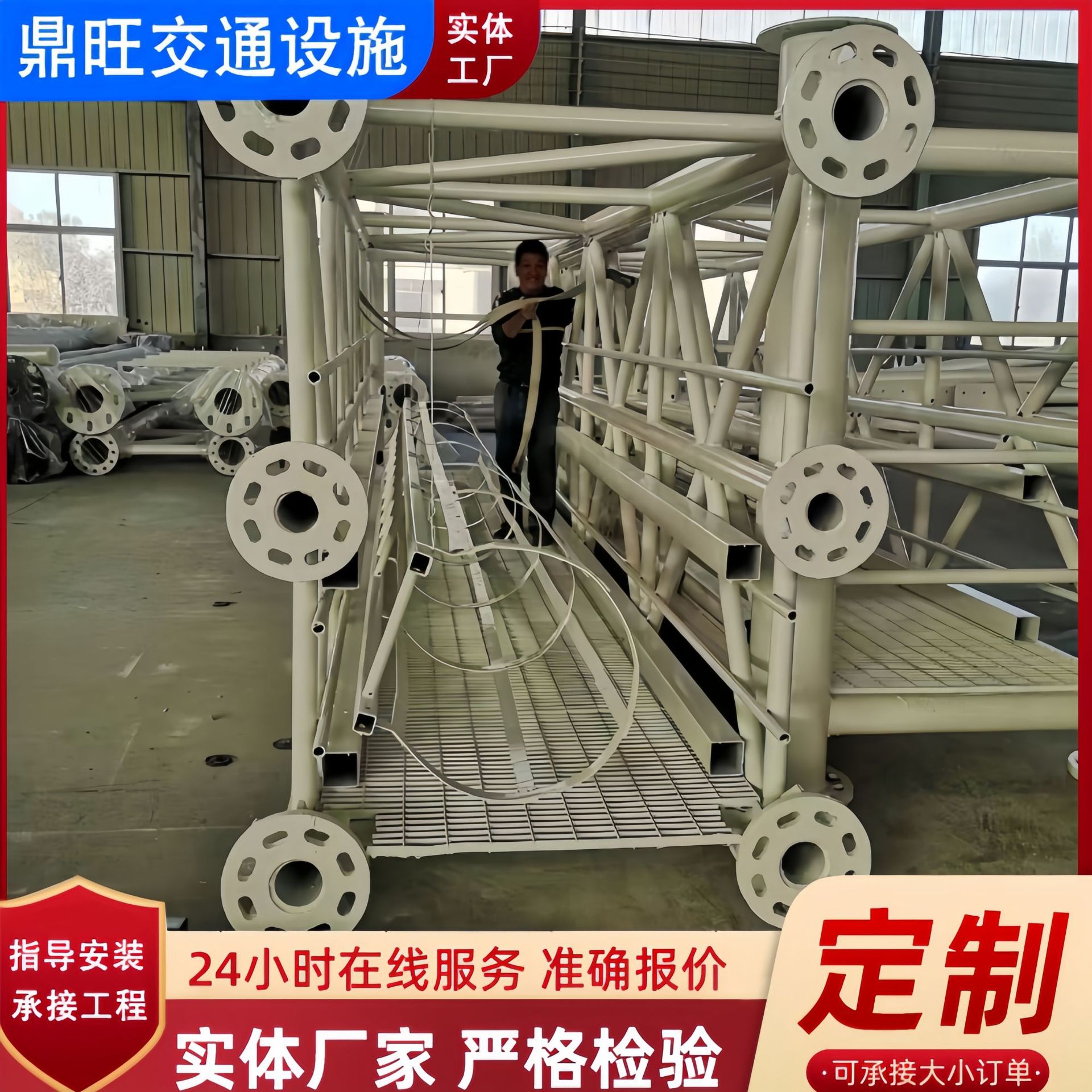 厂家直发铝合金反光标志牌杆