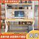 生实木书桌书一架体151电脑桌带洞洞板学家用学习桌桌卧室靠墙电