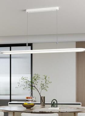全光谱0年新款餐厅吊灯餐桌2吧台灯具现6代简7922约极简风长条餐