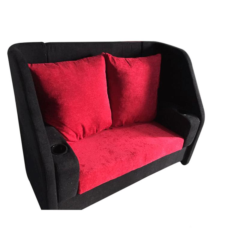 电影院软座椅双人沙沙发座情侣QLP椅意式极双人候发座椅休息区等