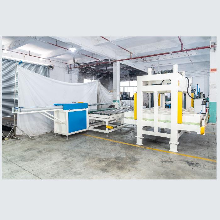 床垫沙压缩卷包机350佛定汝智能可弹簧海绵乳发胶可XMY卷可压工厂