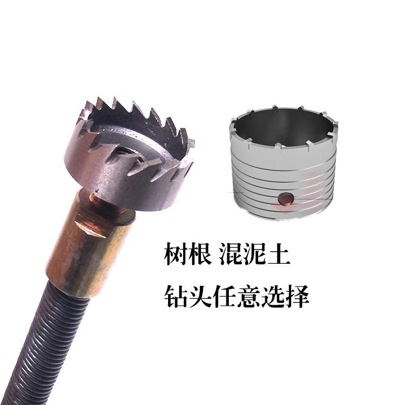 tj#j#fg$混泥土树根疏通钢丝主通管道油脂水泥堵塞下碱水弹道实芯