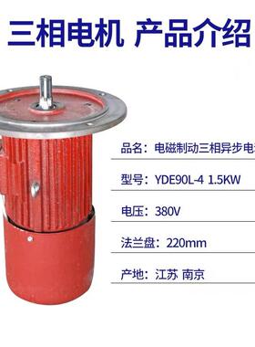 DE100相L1-2443.2K4W南京起重电机总厂电磁制动三异步软启动电Y动