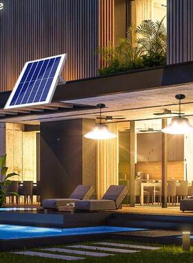 太吊阳能灯户外防水外RNQ庭院亮灯家用花园别墅超室内照明室led路