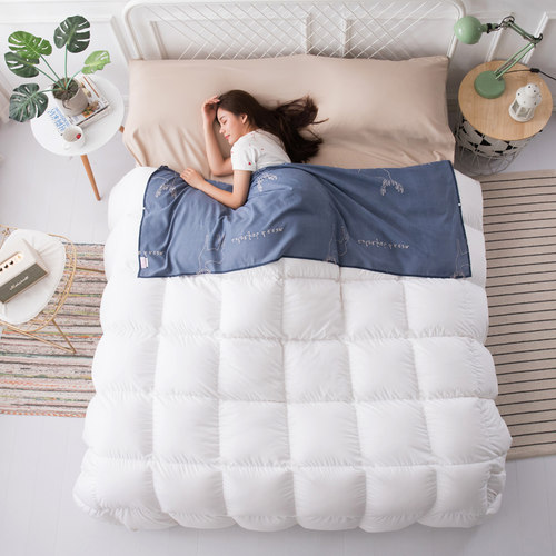 隔脏睡袋大人旅行酒店成人被套便携式防脏成人单人双人床单非纯棉