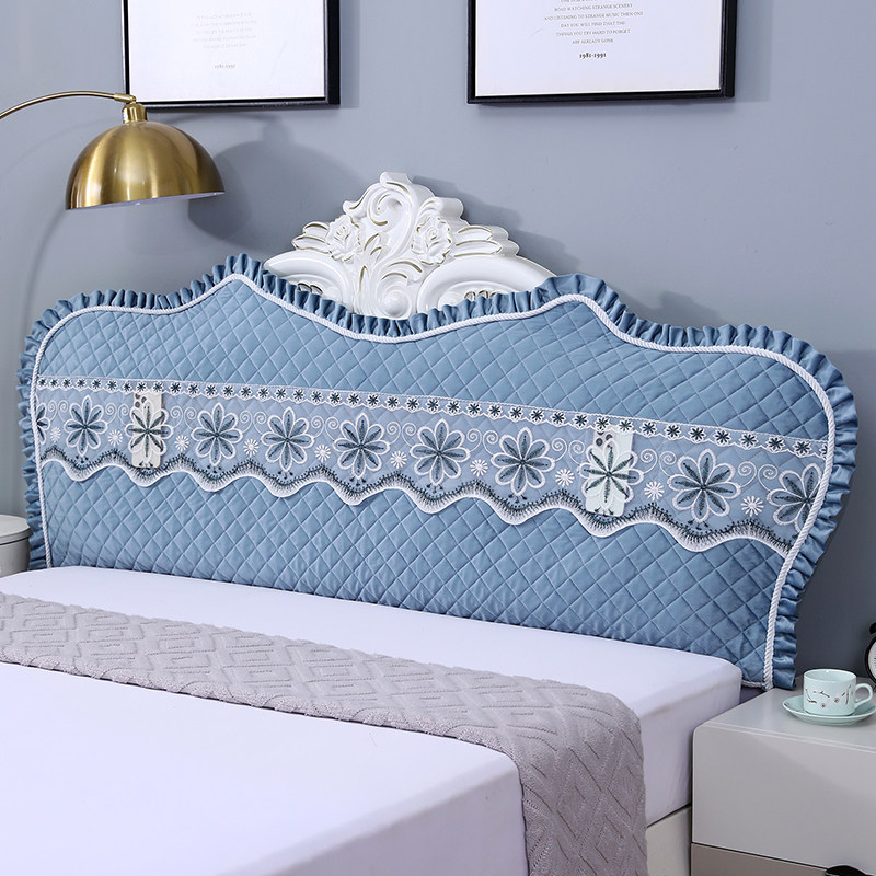 2023新款牀头套罩欧式弧形包牀头半圆加厚全包公主靠背软包通用,居家布艺,床头罩,淘宝优惠券,粉丝福利购,淘宝优惠卷