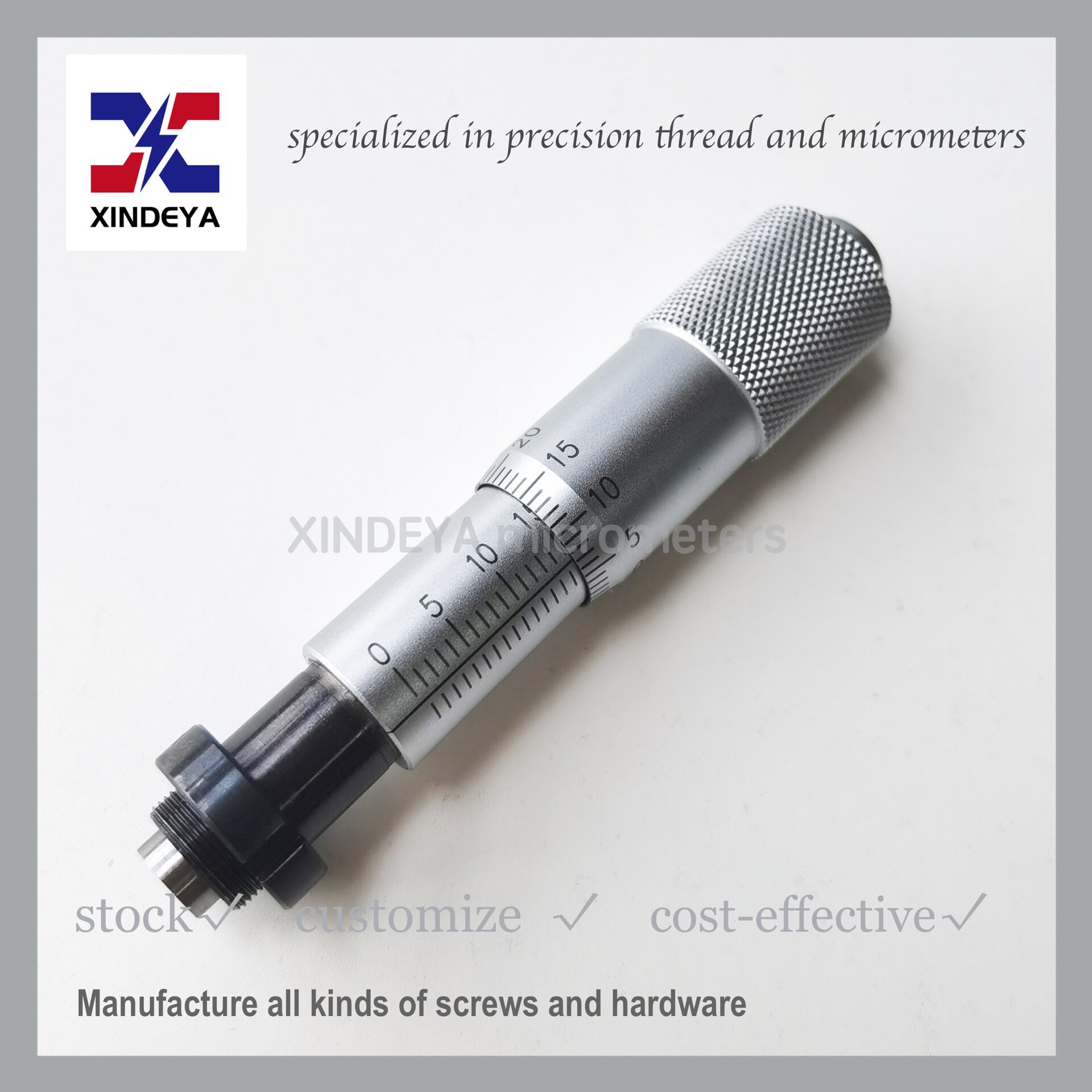 0-15MM微分头粗款安装外径9.5MM外套外径15MM