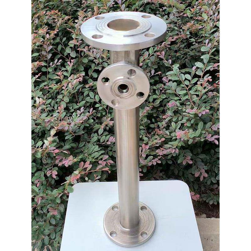 304不锈钢管道混合器DN50/65/80/100/125/150法兰连接静态混合器