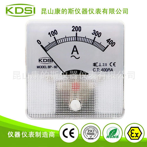 KDSI/康的斯指针式交流电流表BP-60 AC400/5A 带CE认证 质保一年
