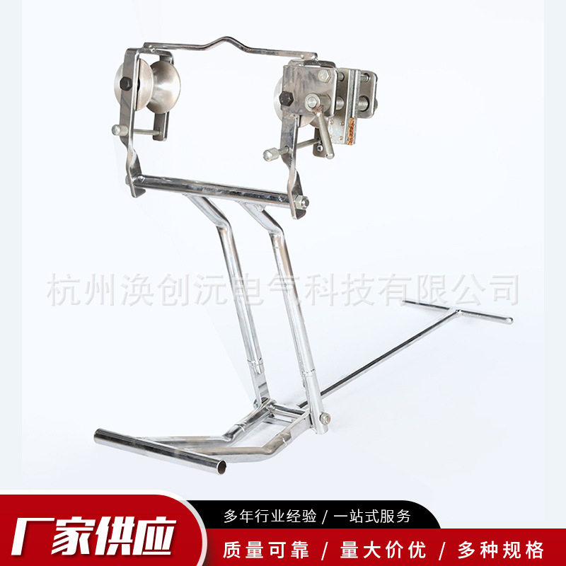 电力线路抢修单线飞车单线水平垂直飞车自行车框式线路检查车