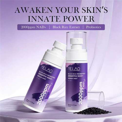 MELAO Probiotic Black Rice NAD+ Face Care Essence Mist 精华