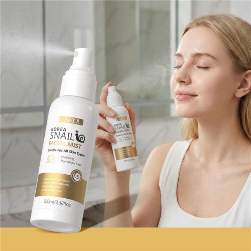 跨境全英文 Snail Facial Spray 蜗牛脸部喷雾 100ml补水爽肤护肤