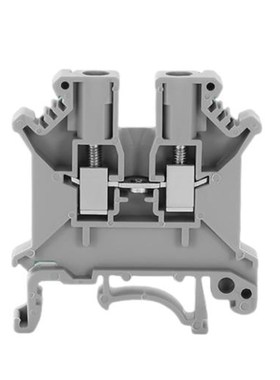 UK3N通用型接线端子 黄铜件不滑丝UK端子排2.5方平导轨组合