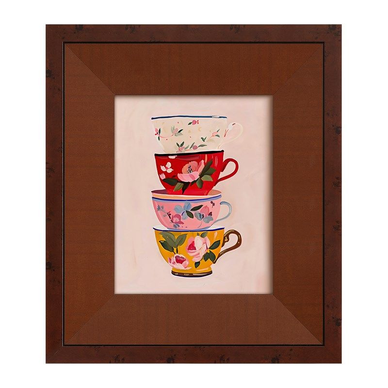 彩杯》霍格法式中古风小众艺术客厅装饰画高级多巴胺餐厅卧室挂画,家居饰品,现代装饰画,淘宝优惠券,粉丝福利购,淘宝优惠卷