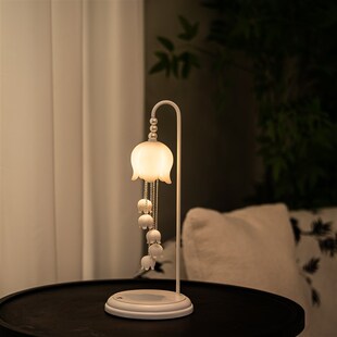 乌云见SHINE&铃兰花小夜灯卧室床头柜氛围灯结婚生日情人节礼物女