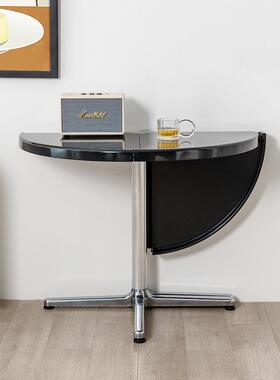 新中古简约餐色厅纯折叠餐桌TT460用家客厅高端设计感多功能款塑