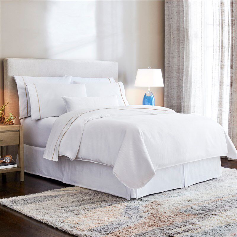 威斯汀酒店四件套60支贡缎五星级酒店床品枕套床单被套四件套