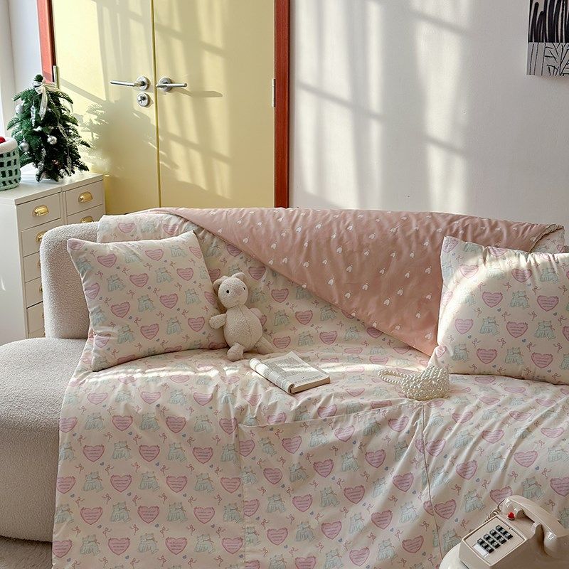 全棉抱枕被子两用二合一纯棉午睡毯子办公室午休枕头被车载靠垫,居家布艺,抱枕被,淘宝优惠券,粉丝福利购,淘宝优惠卷