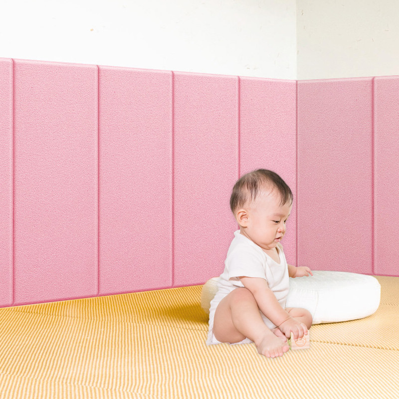防撞墙贴床头榻榻米软包墙围自粘泡沫墙纸儿童卧室墙面床边墙围贴