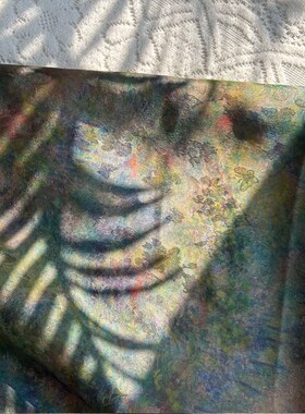 主播同款  11花色 【绿森林】新中式数码印花一东方美学面料