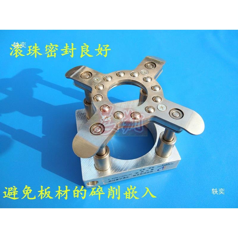 雕刻机主轴电机全自动压板器浮0动压料MVV器直1径65mm8mmm00m夹具