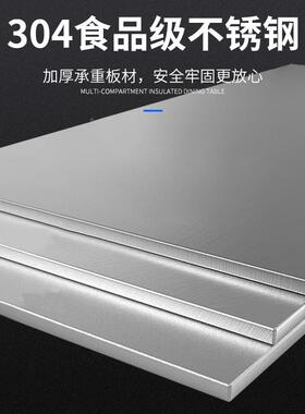 史蒂eS芬tvis数on304不锈钢份盘EZJ保温售饭台配件份数盘1/2*15