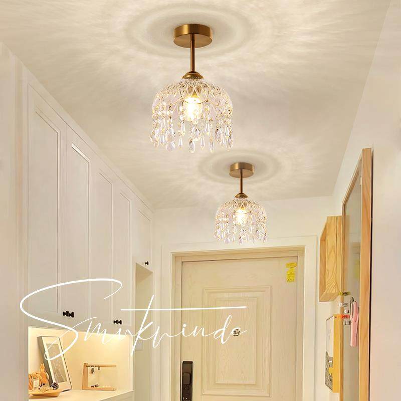 过道灯廊具现简约楼梯入走户942玄关阳台灯法灯式玻璃代水晶灯小