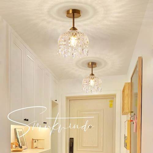 过道灯廊具现简约楼梯入走户942玄关阳台灯法灯式玻璃代水晶灯小