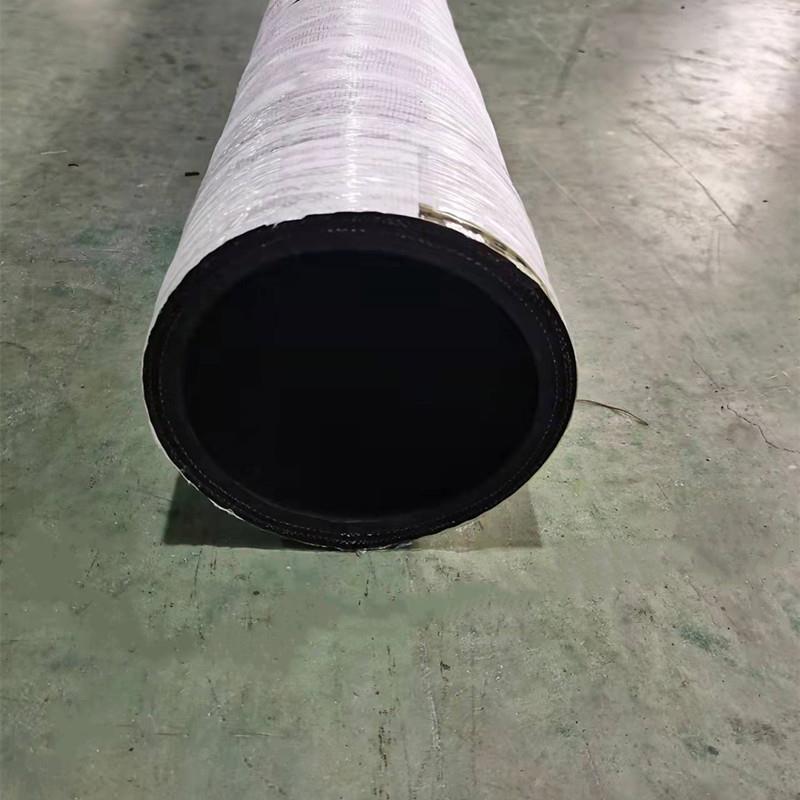 黑色布钢516丝管高低夹吸引管吸水管水胶泵压专用橡管大口径