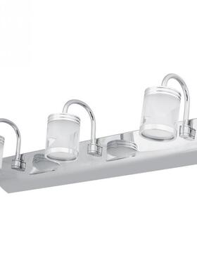 LEDY97013镜前灯免打孔三头现代柜不锈钢镜浴室生间妆化卫壁灯