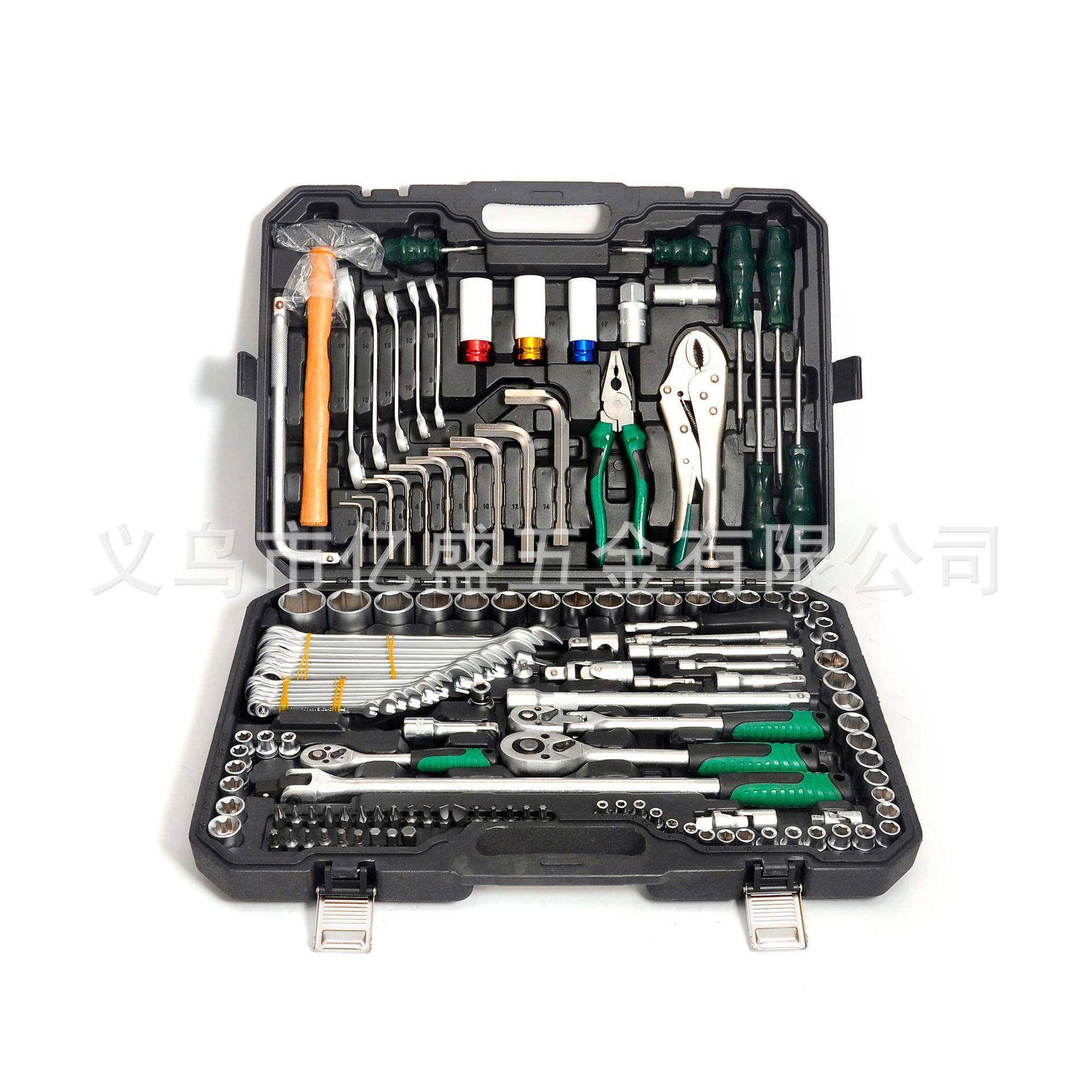 筒14修2PCS套汽车维机械装配五金具铁箱棘工轮扳手万向接OJI转换