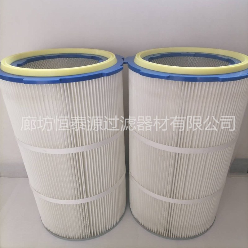 喷砂除尘滤芯 钻机焊烟净化器六耳快拆阻燃除尘滤芯