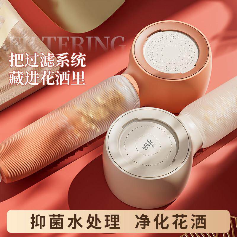 德国增压过滤花洒喷头除氯长效滤芯抑净水美肤洗澡淋浴花洒头