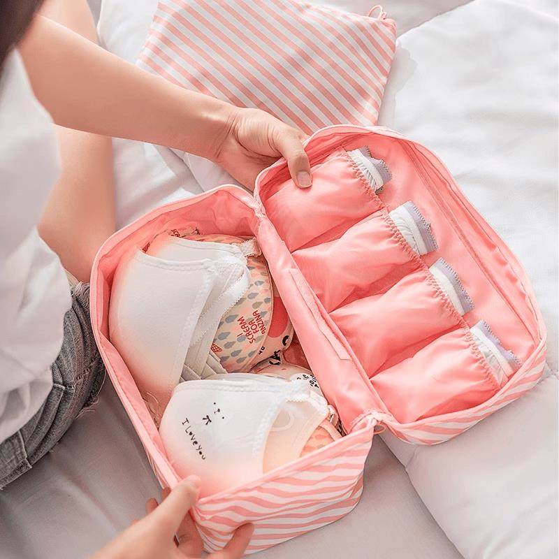 日本MUDU旅行内衣收纳包外出出差女士出门出行旅游用品整理袋,收纳整理,内衣收纳袋,淘宝优惠券,粉丝福利购,淘宝优惠卷
