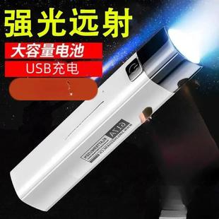 德国进口强光手电筒超亮充电户外LED远射灯诗意时光轻奢馆照明灯