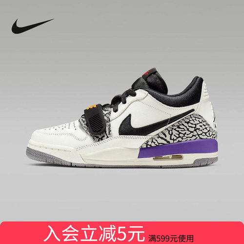 Nike耐克女鞋运动鞋AJ312男女大童低帮缓震回弹休闲鞋CD9054-102