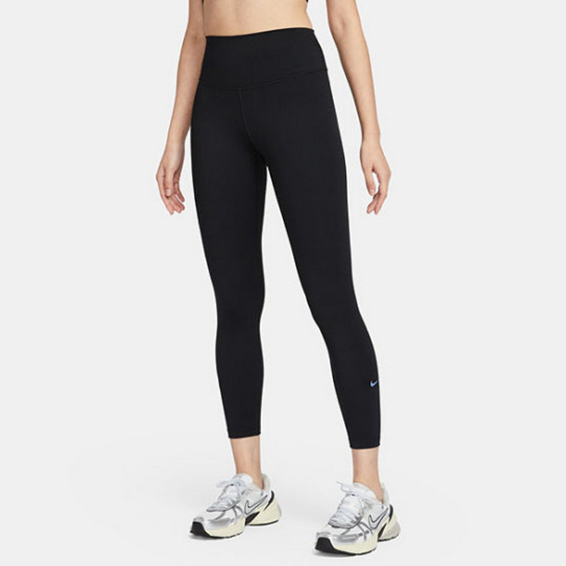 耐克NIKE女紧身裤ONE速干高腰九分裤普拉提瑜伽裤 FN3233-010