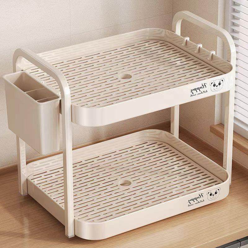 日本进口MUJIE杯子置物架桌面放水杯咖啡杯茶杯双层沥水杯架,家庭/个人清洁工具,杯架,淘宝优惠券,粉丝福利购,淘宝优惠卷