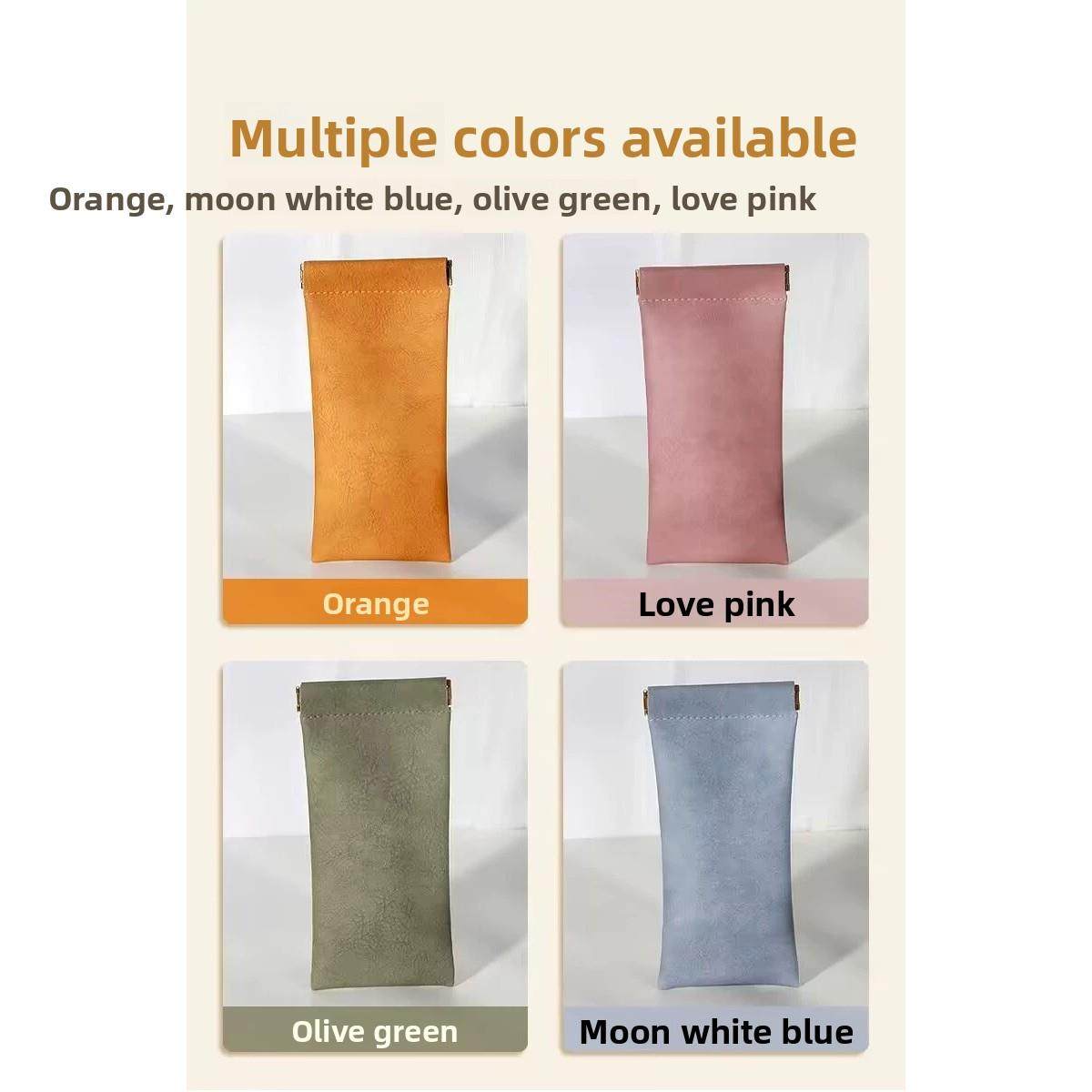 眼镜袋，太阳镜，太阳镜，眼镜袋存储盖，自动关闭眼镜存储F