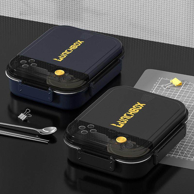 日本精工304不锈钢保温饭盒可进微波炉上班午餐盒学生分格便当盒,餐饮具,饭盒/保温桶/保温提锅,淘宝优惠券,粉丝福利购,淘宝优惠卷