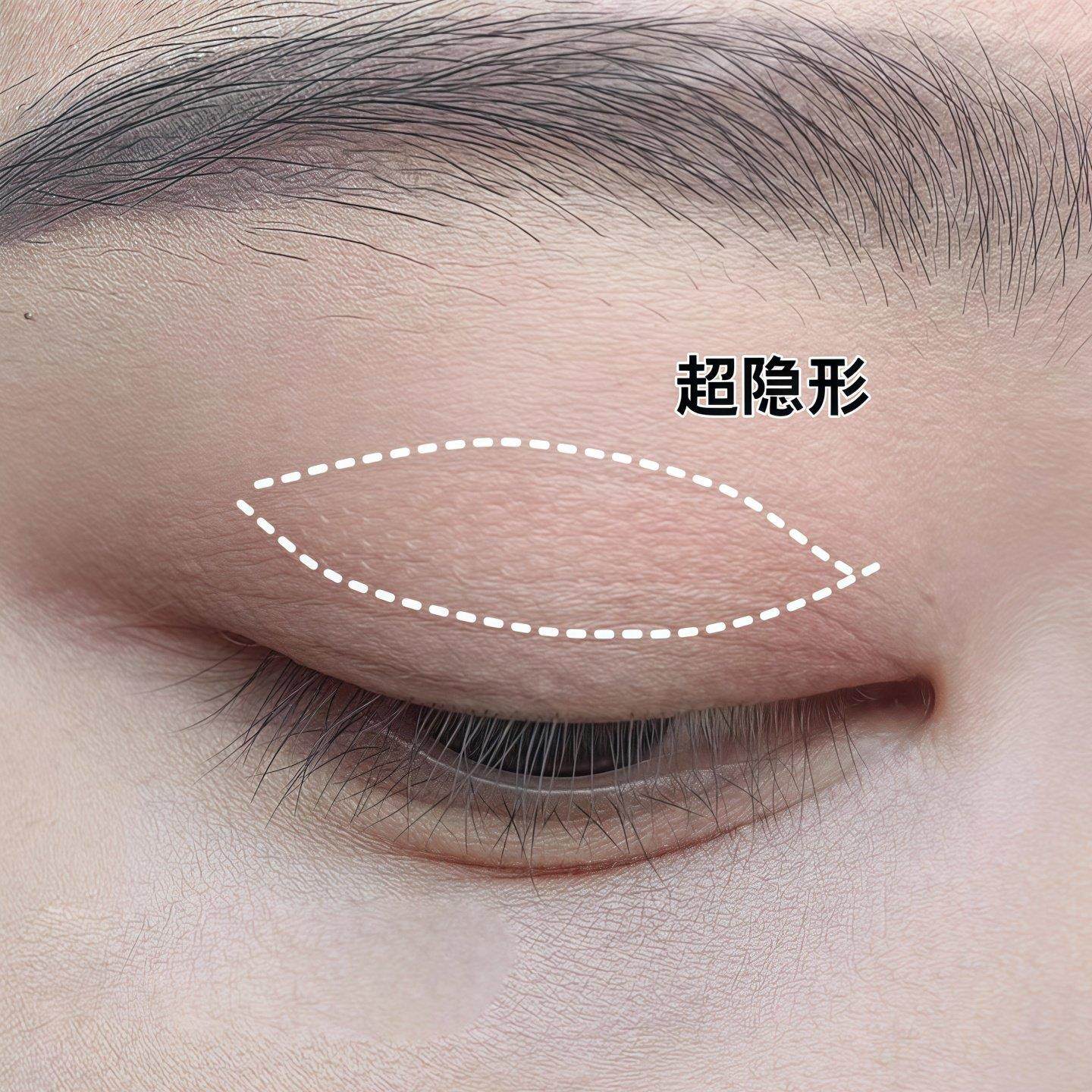 巨隐形无痕超自然双眼皮贴肿眼泡内双单眼皮专用放大眼美目贴神器