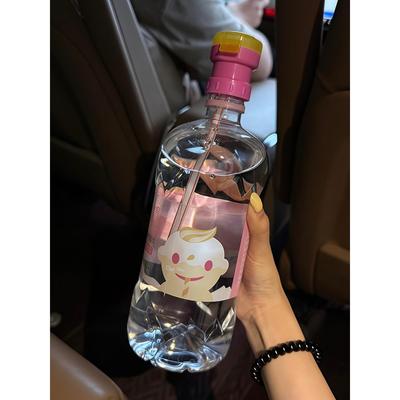 赵露思同款矿泉水吸管瓶盖吸管转换头瓶盖防呛喝水便携吸管帽儿童