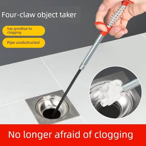 通下水道神器管道疏通器洗脸水池清洁刷棒厨房水管毛发清理器工具